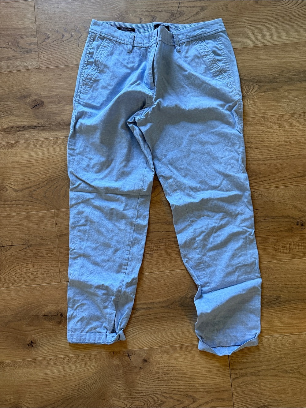 Talbot’s Women’s Light Blue Relaxed Chino